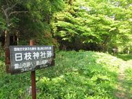 日枝神社跡の指道標